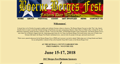 Desktop Screenshot of bergesfest.com